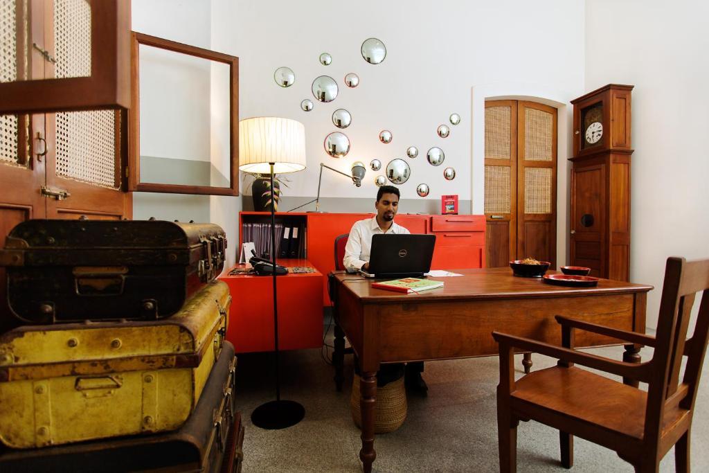 Villa Shanti - Heritage Hotel For Foodies Пондичери Екстериор снимка